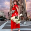 DAYLILY RUFFLE JUMPSUIT