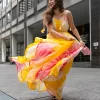 BUTTERPHIN TIE & DYE ORGANZA DRESS